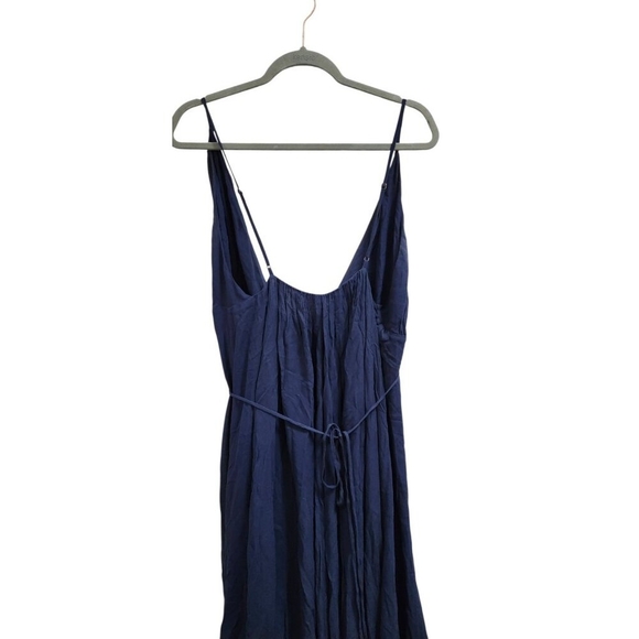 Reformation Callalily Dress in Navy Blue Size 4 - Picture 9 of 16